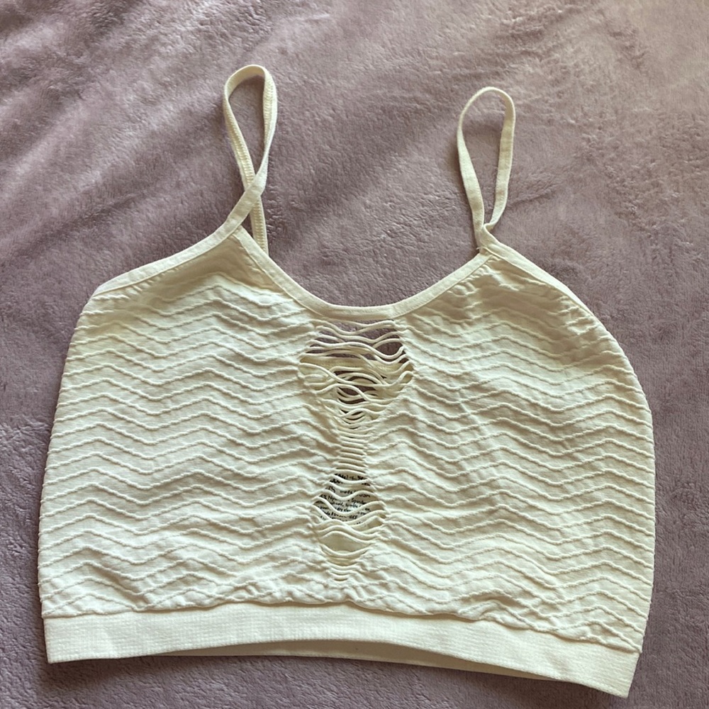 Ribbed bralette